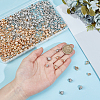 480Pcs 2 Colors CCB Plastic Tube Bails CCB-GO0001-04-4