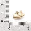 Brass Micro Pave Cubic Zirconia Pendants KK-M306-06G-04-3
