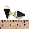 Natural Obsidian Pendants G-A222-02G-07-3