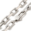 304 Stainless Steel Cable Chain Necklaces NJEW-L173-020P-1