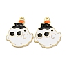 Halloween Alloy Enamel Pendants STAS-I354-01G-C02-1