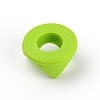 60Pcs 4 Colors Silicone Pencil Gripper for Kids AJEW-GF0003-34-2