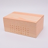 Rectangle Unfinished Wooden Box OBOX-WH0005-06-1