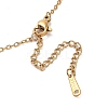 PVD Vacuum Plating 201 Stainless Steel Necklaces NJEW-R267-01V-G-3
