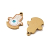 Ion Plating(IP) 316 Surgical Stainless Steel Pendants STAS-U014-56G-02-2