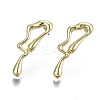 Alloy Stud Earrings EJEW-N046-007-NR-1