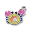 304 Stainless Steel Enamel Charms LS-STAS-P339-18P-02-1