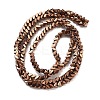 Synthetic Non-magnetic Hematite Beads Strands G-P545-J01-01A-2