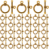 120Pcs Tibetan Style Alloy Toggle Clasps STAS-SP0001-62-1