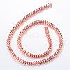 Electroplate Non-magnetic Synthetic Hematite Bead Strands G-Q465-19RG-2