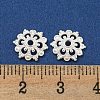 925 Sterling Silver Bead Caps STER-C007-04D-S-3