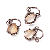 Natural Citrine Pendants G-M383-26C-1