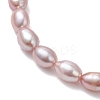 2Pcs 2 Styles Natural Cultured Freshwater Pearl Beads Stretch Bracelets for Women BJEW-JB13210-5