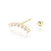 925 Sterling Silver Barbell Cartilage Earrings STER-G031-25G-3