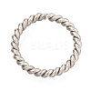 304 Stainless Steel Open Jump Rings STAS-I178-08A-1