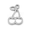 Hollow 304 Stainless Steel Charms LS-STAS-Z183-06P-1