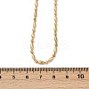 2.5MM 304 Stainless Steel Round Oval Link Chain Necklaces X-NJEW-M110-01G-5