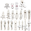 Zinc Alloy & Iron Alligator Hair Clips PHAR-SP0001-04A-6