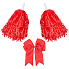 Plastic Cheerleading Pom Poms Cheerleading Hand Flowers AJEW-CN0002-96A-1