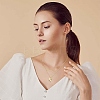 1Pc Initial Letter Brass Pendant Necklaces NJEW-YW0001-24V-5