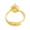 Clear Cubic Zirconia Adjustable Rings RJEW-L120-018G-06-3