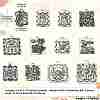24Pcs 12 Styles Resin Imitation Turquoise Pendants FIND-CJ0003-52-8