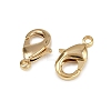 Brass Lobster Claw Clasps KK-902-G01-2