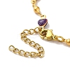 Non-Tarnish 304 Stainless Steel with Eamel Necklaces LS-NJEW-B077-03G-3