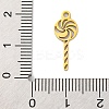 201 Stainless Steel Pendants STAS-Q015-06G-3