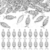 120Pcs Tibetan Style Alloy Pendants TIBEP-HY0001-12AS-1