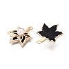 Alloy with ABS Imitation Pearl & Crystal Rhinestone & Acrylic Pendants PALLOY-Q466-04G-06-2
