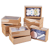 Rectangle Kraft Paper Drawer Boxes LS-CON-WH0089-119B-1