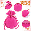 Calabash Velvet Jewelry Storage Drawstring Pouches LS-TP-WH0011-05I-5