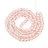 Baking Paint Transparent Glass Beads X1-DGLA-N011-8mm-03-2