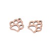 304 Stainless Steel Charms STAS-Q201-T179RG-2