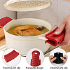 3 Sets 3 Colors Silicone Heat Resistant Pot Holder Sleeve Set AJEW-GL0001-50-3
