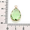 Transparent Glass Pendants KK-N283-02E-G-3