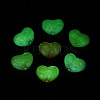 Luminous UV Plating Opaque Acrylic Beads OACR-N154-02A-01-2