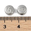 Anti-Tarnish 304 Stainless Steel Beads STAS-L082-018P-07-3