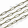 Brass Paperclip Chains CHC-S008-001C-AB-6