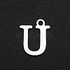 Non-Tarnish 201 Stainless Steel Charms STAS-N090-LA060-U-1