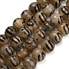 Tibetan Style dZi Beads Strands GG-CBA4812-B01-10MM-2