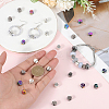30Pcs 3 Colors Alloy European Beads FIND-PA0001-13-3
