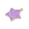 Alloy Enamel Pendants ENAM-F152-05G-05-2