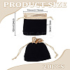 Rectangle Velvet Jewelry Pouches Bags ABAG-LP0001-23A-01-2