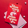 Self-Adhesive Silk Screen Printing Stencil DIY-WH0338-006-7