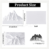 Gesso Mountain Statue Ornaments AJEW-WH0505-66B-2