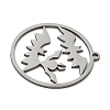 201 Stainless Steel Pendants STAS-G366-02P-05-2