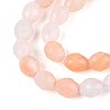 Natural Pink Aventurine Beads Strands G-T142-85-3