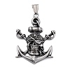 304 Stainless Steel Big Pendants LS-STAS-P367-01AS-1